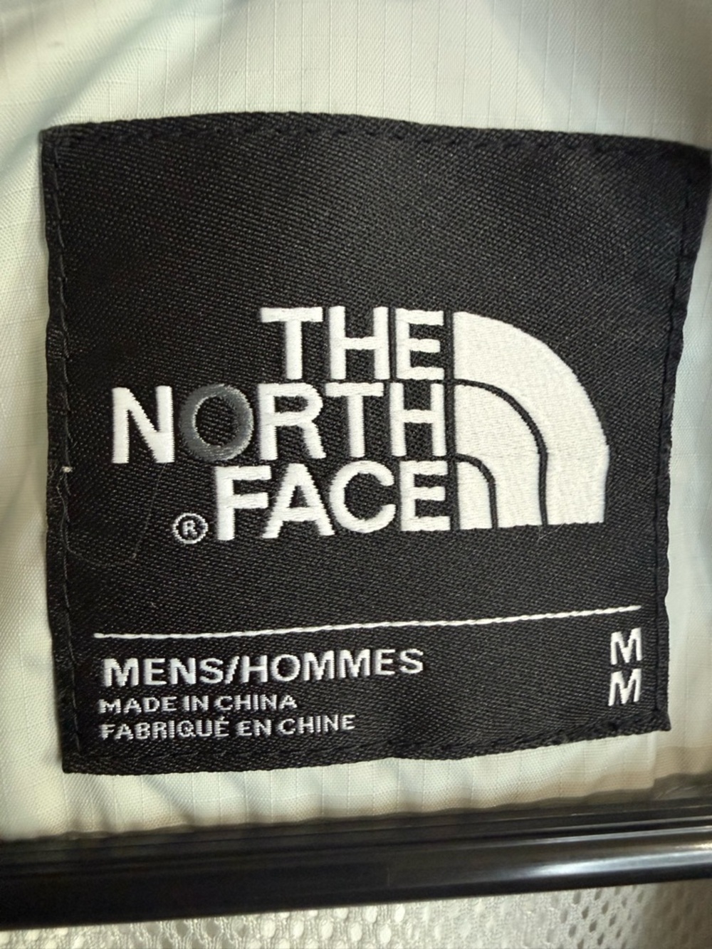 The North Face Men's Two-Tone Gray Windbreaker Orange Accents Waterproof M - Picture 8 of 13